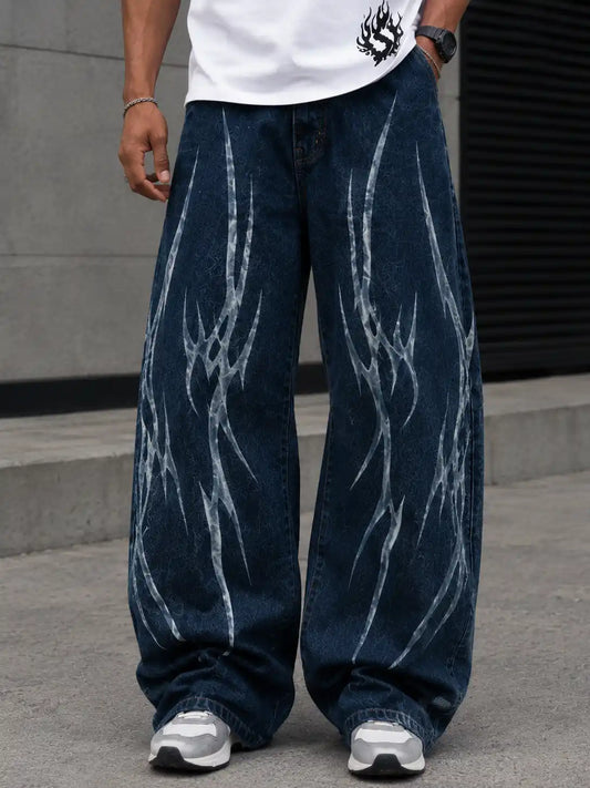 JEAN BAGGY SPNR FLAME LASER