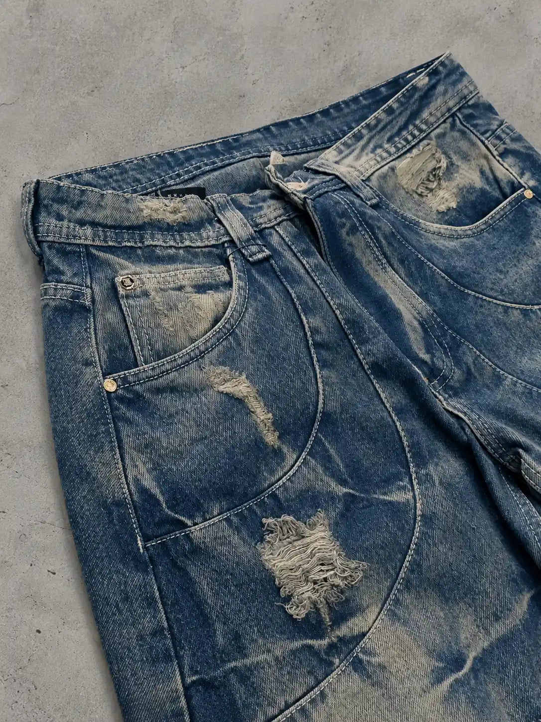 JEAN BAGGY SPNR AZUL VINTAGE