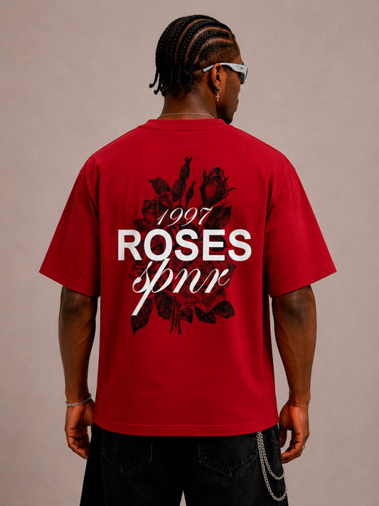 CAMISETA OVERSIZE SPNR ROSES