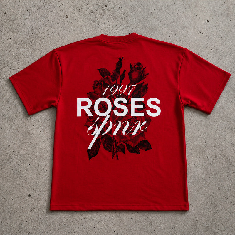 CAMISETA OVERSIZE SPNR ROSES