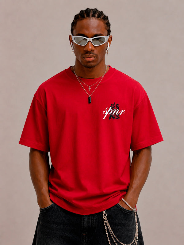 CAMISETA OVERSIZE SPNR ROSES